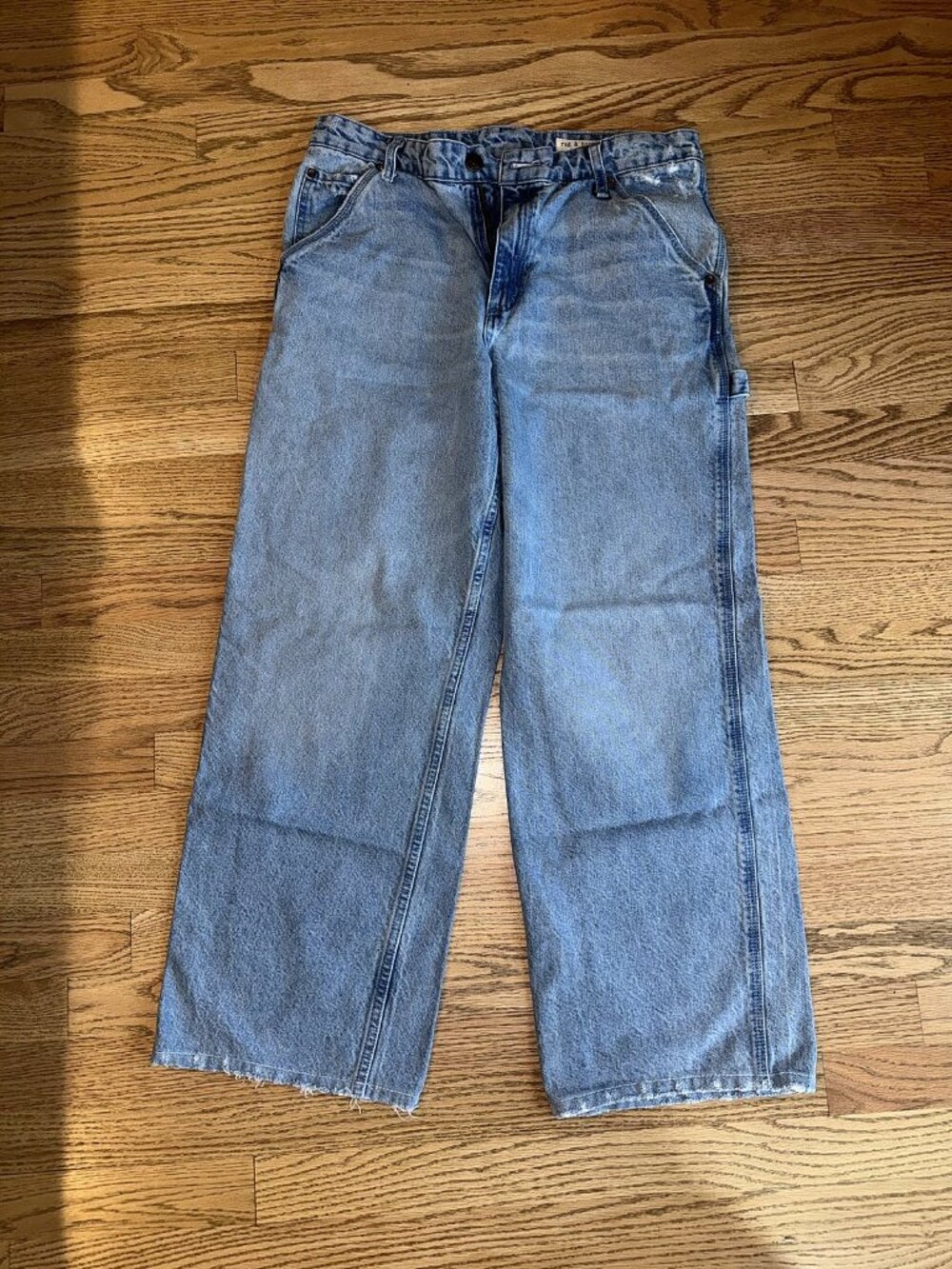 rag & bone Carpenter Jeans Light Kona Wash Pink Patch 29